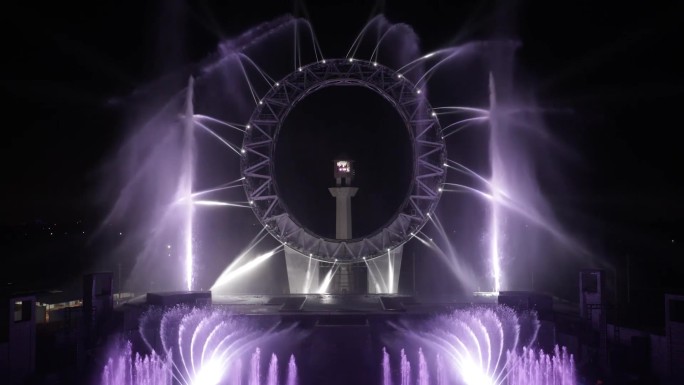 大气音乐喷泉 建筑圆形喷泉北海喷泉