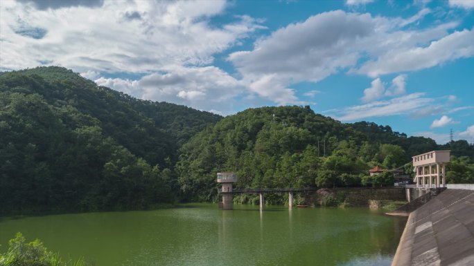 岑溪赤水水库延时