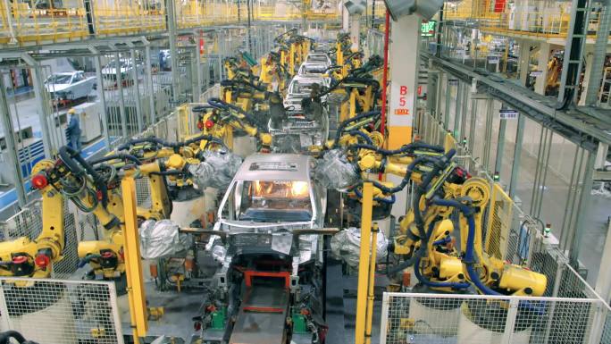 自动化汽车生产经济发展工业进步制造业03