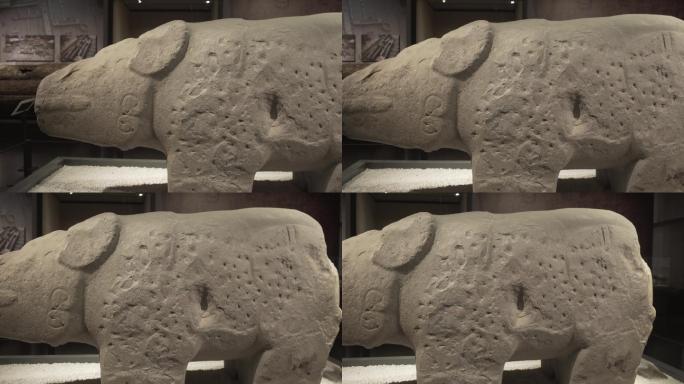 成都博物馆 神兽石犀