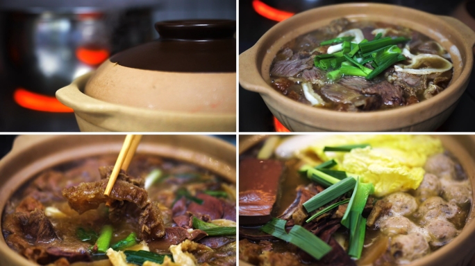 打边炉牛杂煲火锅