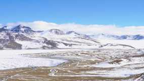 雪山背景 4k 无缝 4096x2160 高清视频素材下载 编号 舞台背景 Vj师网www Vjshi Com