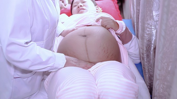 孕产妇大肚子检查彩超