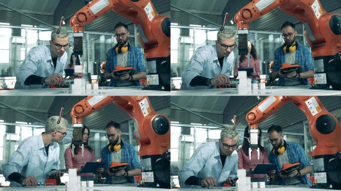 机器人手臂智能机器人工程师科技研发