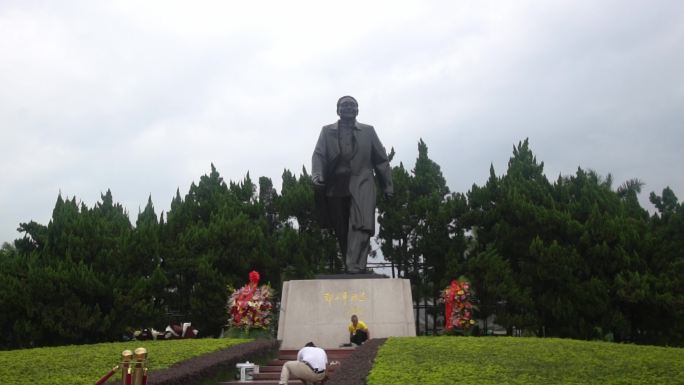 莲花公园雕像
