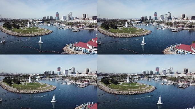 城市景观轮船邮轮帆船旅游极限运动