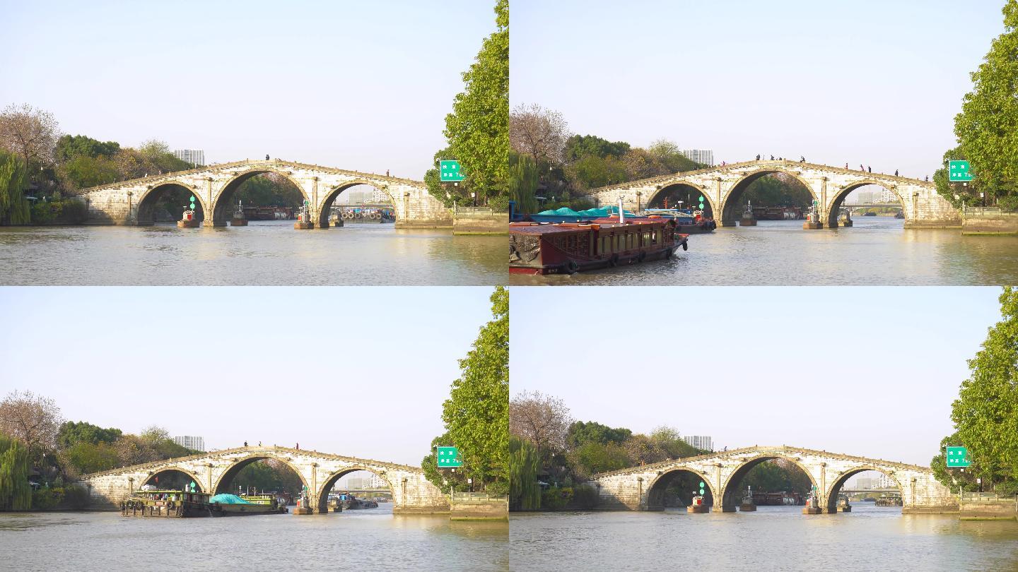 杭州拱宸桥大运河延时