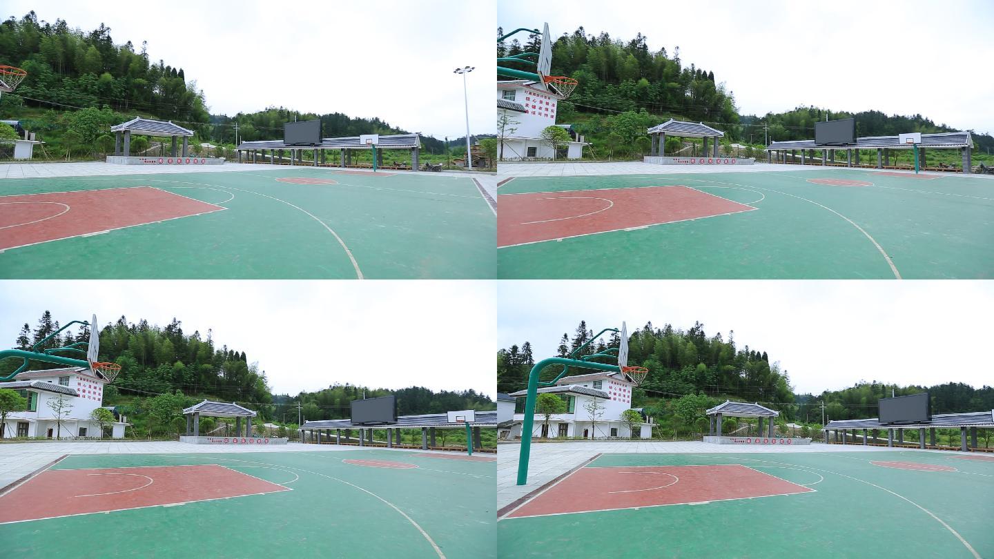乡村振兴公共设施篮球场