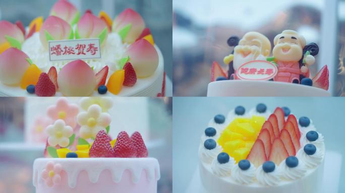 4k可爱的生日蛋糕