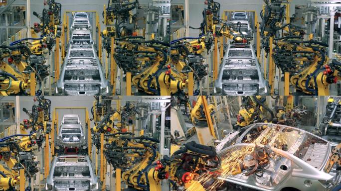 自动化汽车生产经济发展工业进步制造业04