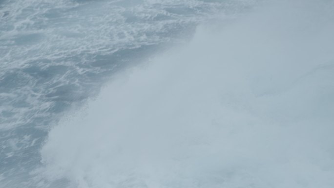 波涛汹涌的海洋大海海平面海浪大浪风浪巨浪