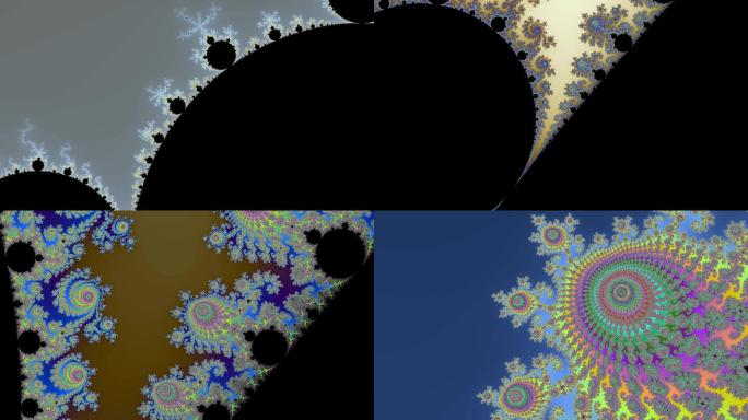 无限的数学mandelbrot集分形