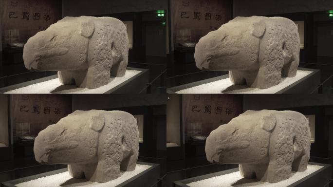 成都博物馆 神兽石犀