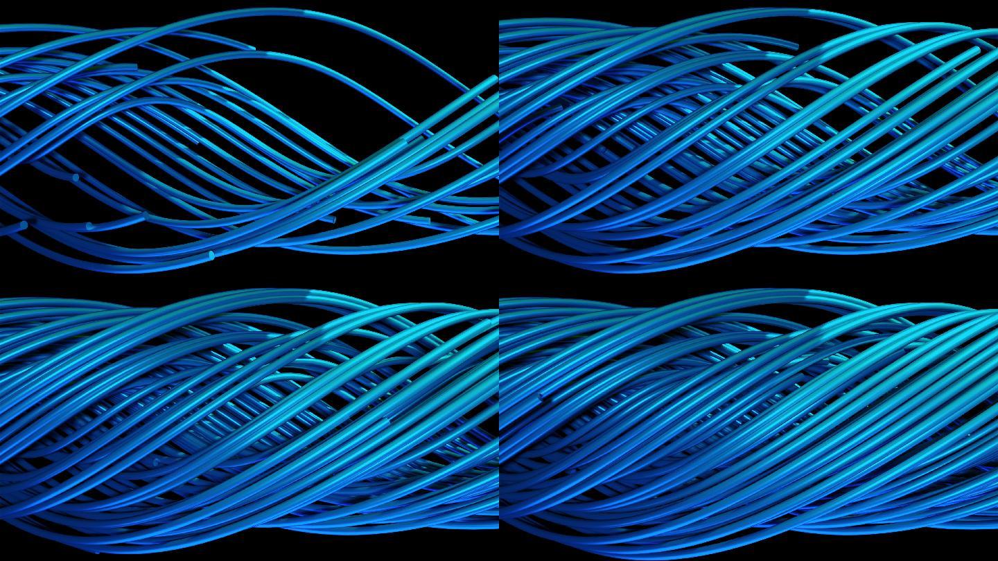 光纤大螺旋光纤网络通讯海底电缆