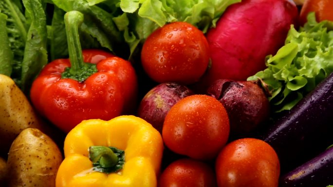 多色的蔬菜国外蔬果外国生鲜转基因