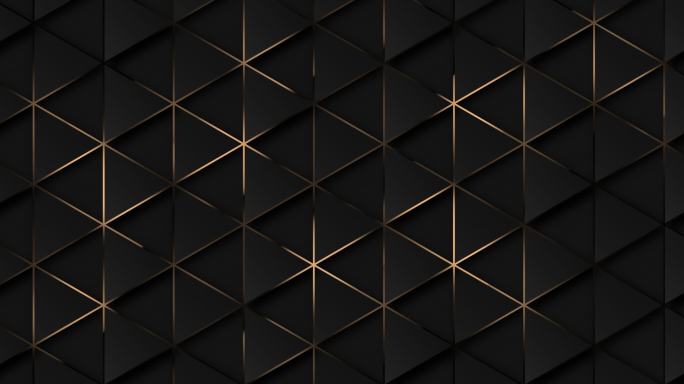 未来三角形黄金等距网格。