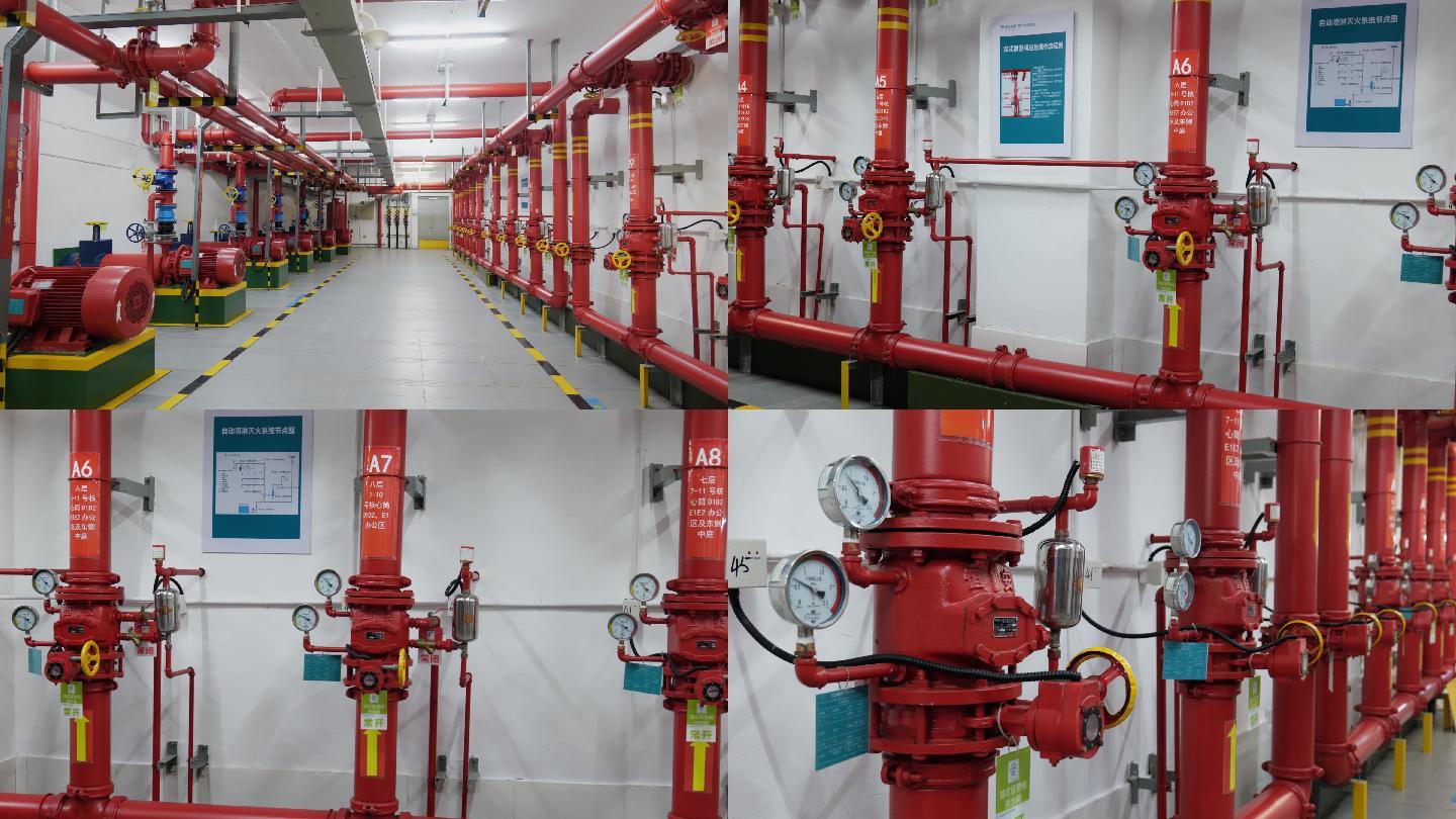 自动喷淋灭火系统节点图
