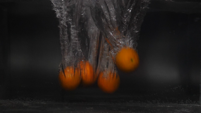 砂糖橘 砂糖橘入水 水果 水果入水 水花