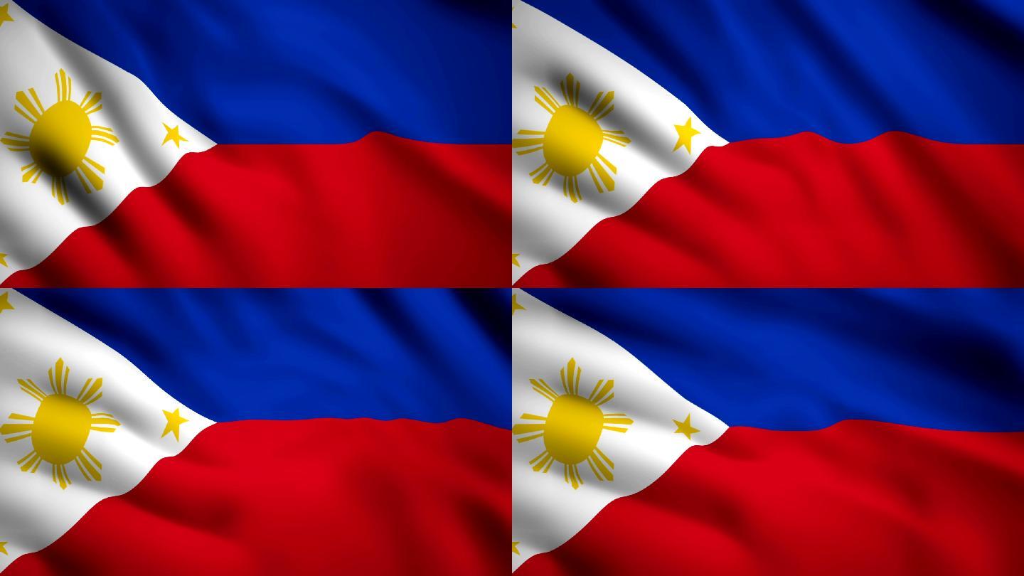 菲律宾国旗视频素材