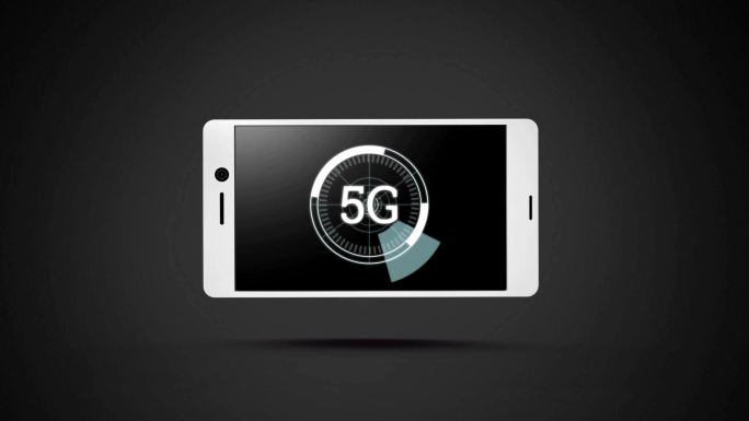5G智能手机立体三维动画3D模型