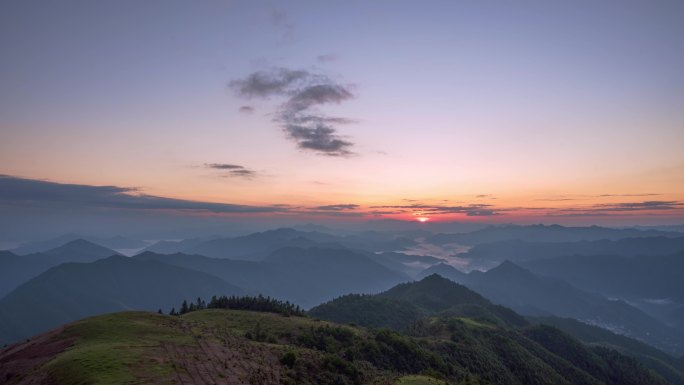 山顶日出无水印 无人 黎明曙光 太阳东升