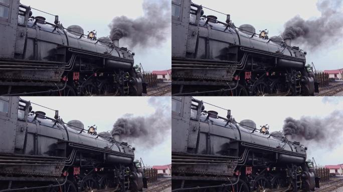 蒸汽机车上世纪工业革命西方列强