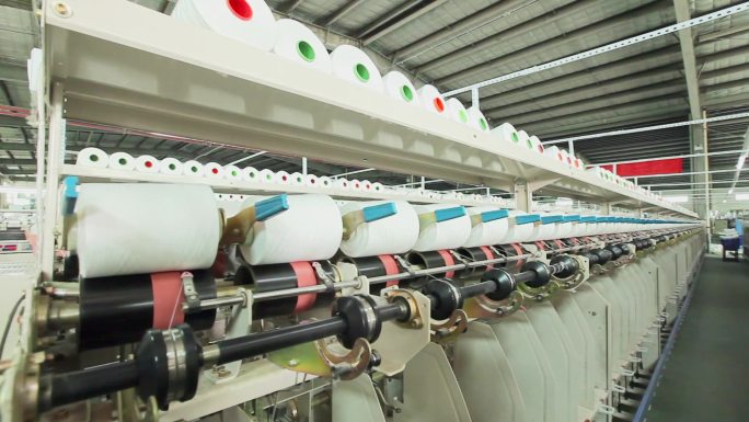 纺织厂棉麻生产