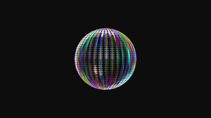 迪斯科球-无缝循环（透明通道）