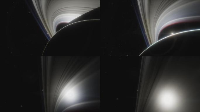 土星太阳系宇宙星球三维3d