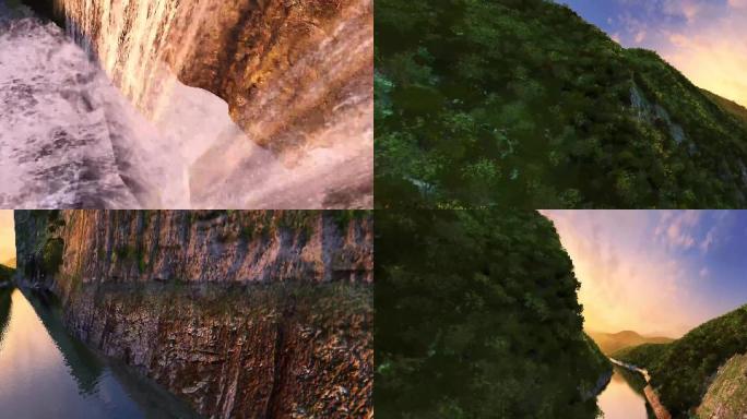大峡谷原创3D写实场景