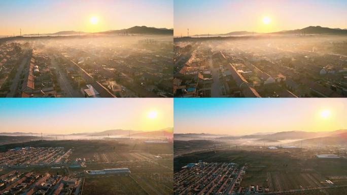 【版权】4K乡村振兴  航拍农业农村农田