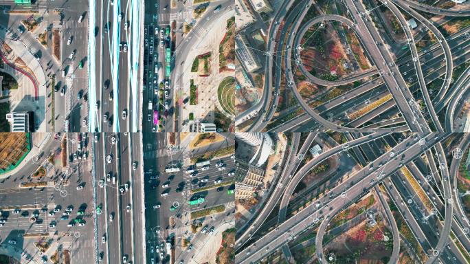 科技城市、城市道路、城市包装