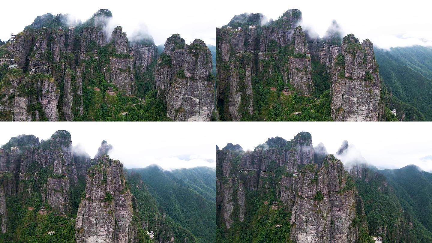 广西贵港市平南县北帝山航拍风光