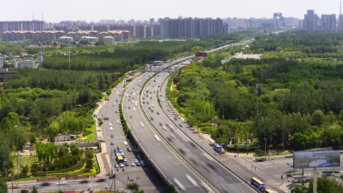 北京市区立交桥交通流量