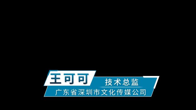 【原创】简约商务企业字幕4