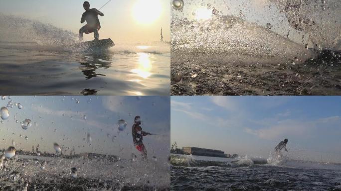 水上运动水上运动快艇滑板旅游度假