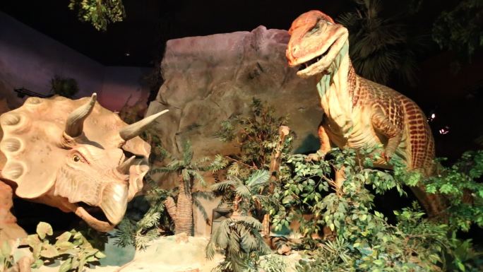 展馆恐龙和猛犸象动物园恐龙博物馆科普教育