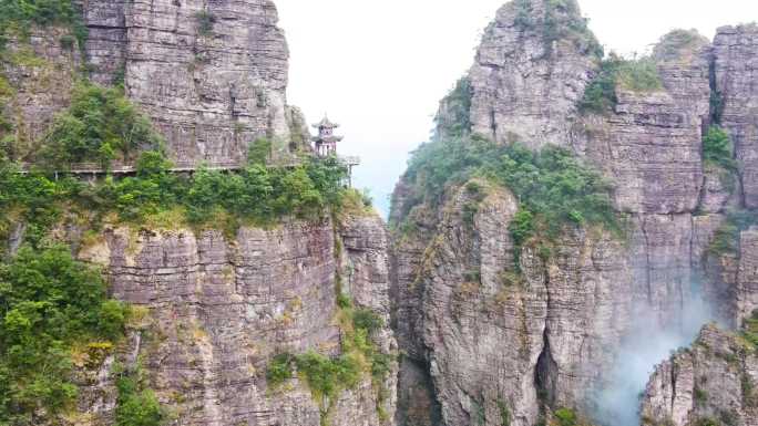 广西贵港市平南县北帝山航拍风光