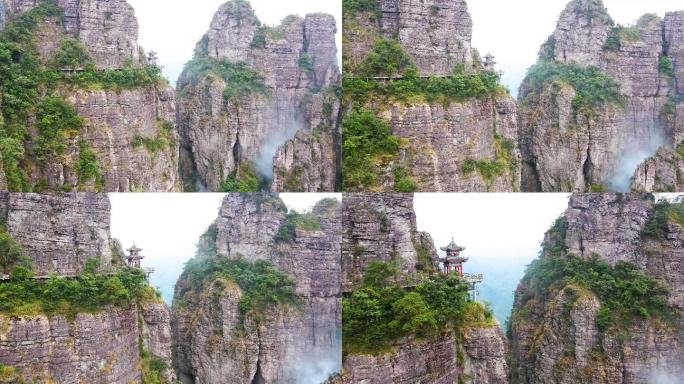 广西贵港市平南县北帝山航拍风光