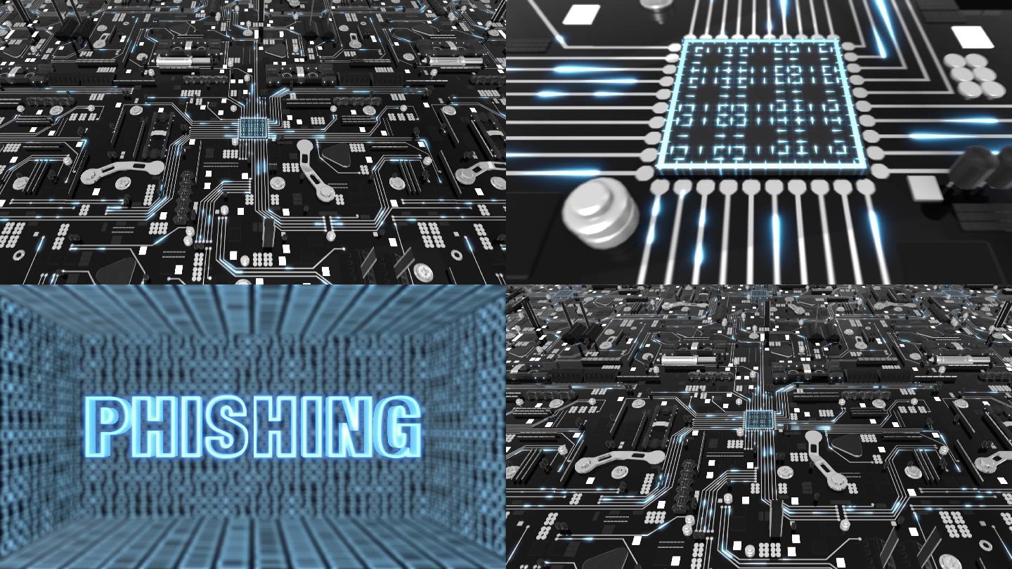 未来主板网络概念视频素材