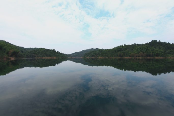 延时 清晨 山水 湖景 水墨DPP 7