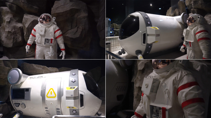 宇航员+超音速飞机飞船