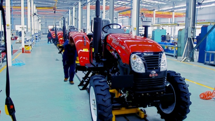 农业车间农机生产拖拉机生产线设备制造马力