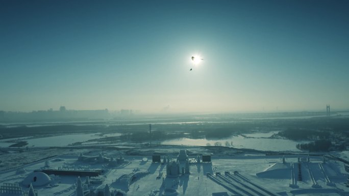 哈尔滨冰雪大世界：冰雪共融欢乐同行13