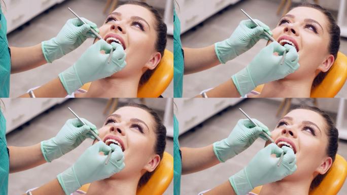 牙医口腔防蛀美白牙医牙齿防护坚固健康清洁