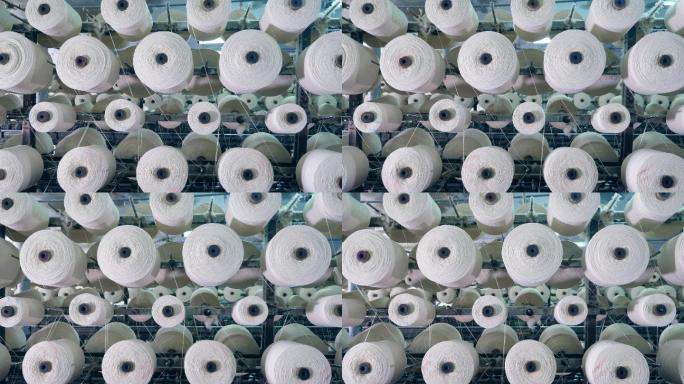 工业纺织厂视频素材