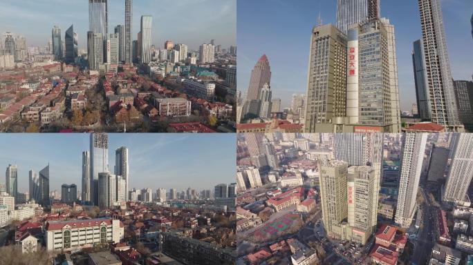 天津平安大厦航拍