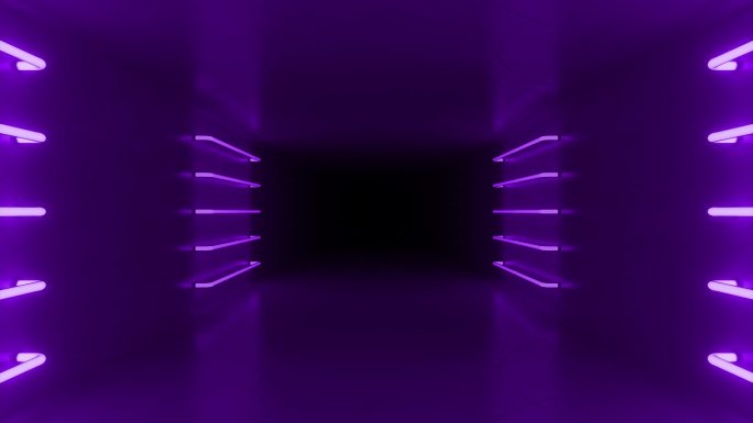 抽象紫色生动的房间