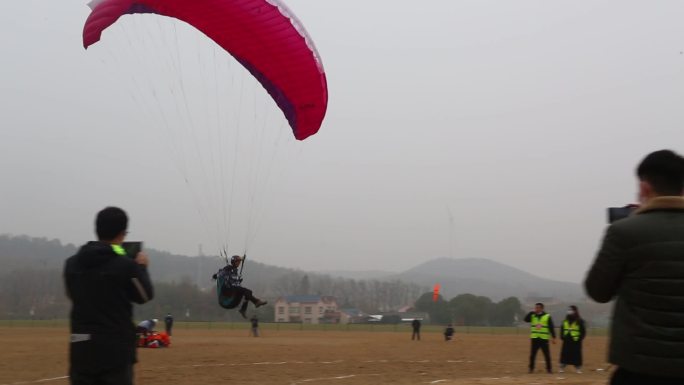 滑翔伞基地训练比赛-zjh