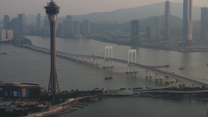 澳门电视塔 西湾大桥